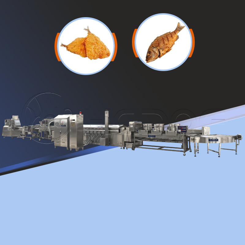 Fried Fish Production Line