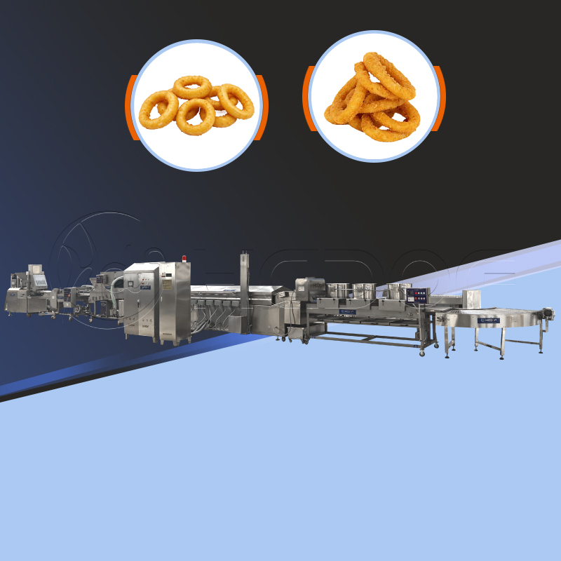 Onion Ring Frying Production Line